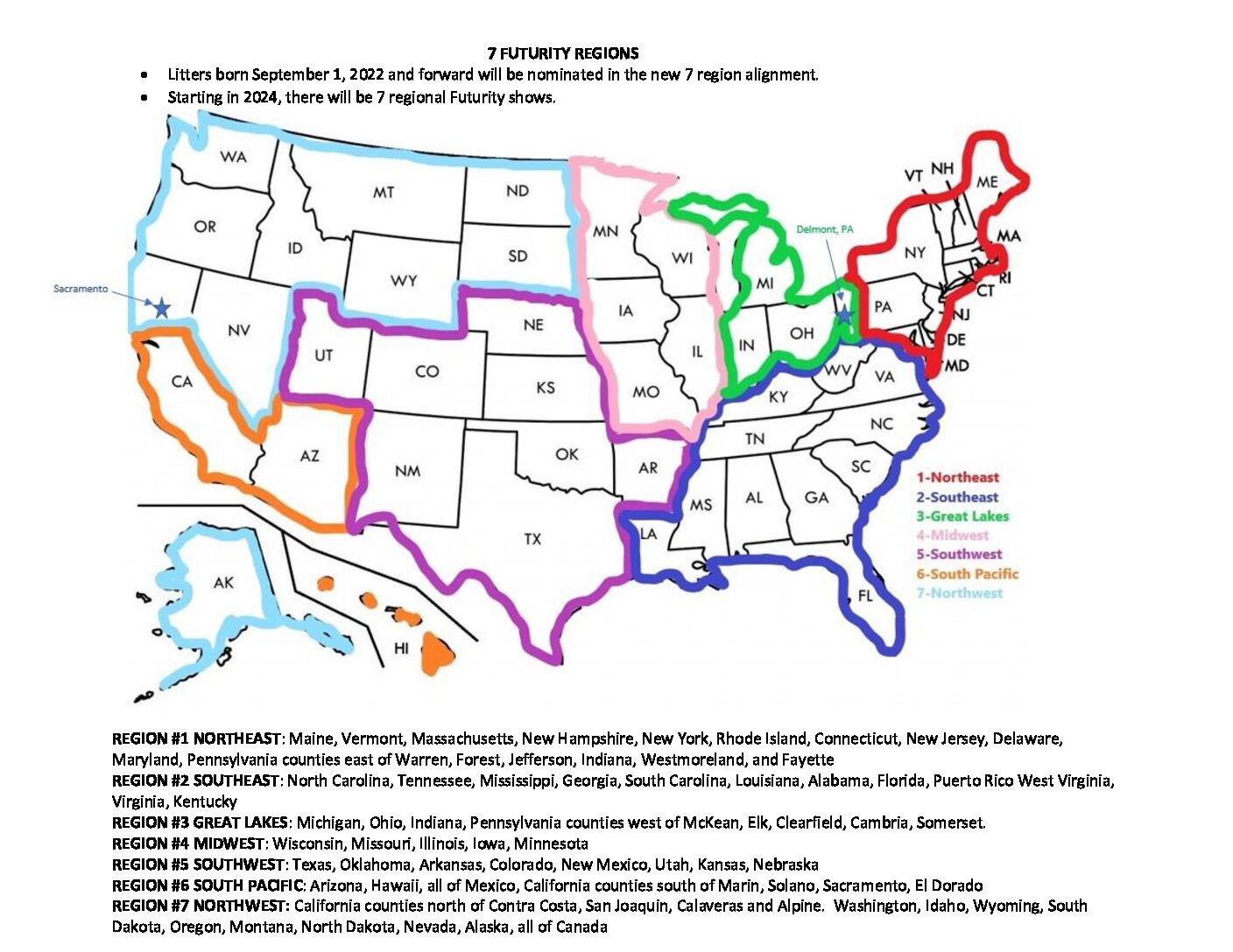 Regional Club Dues